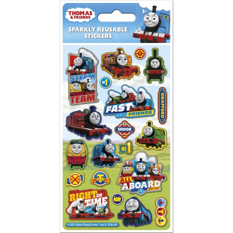 1 sheet of Thomas and Friends Stickers