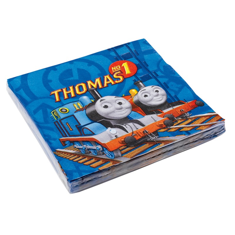 20 Thomas the Tank Engine Napkins 33cm x 33cm
