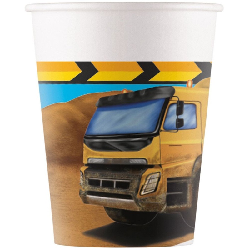 8 Next Generation FSC Construction paper cups 200ml