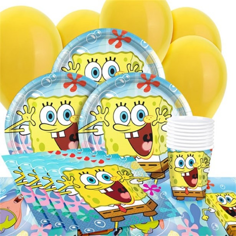 Squarepants Party Package for 8 people