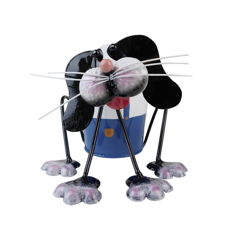 Sweet dog flower pot 19x16.5x14.5cm
