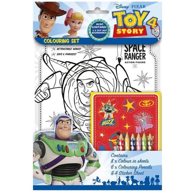 Toy Story hero coloring set
