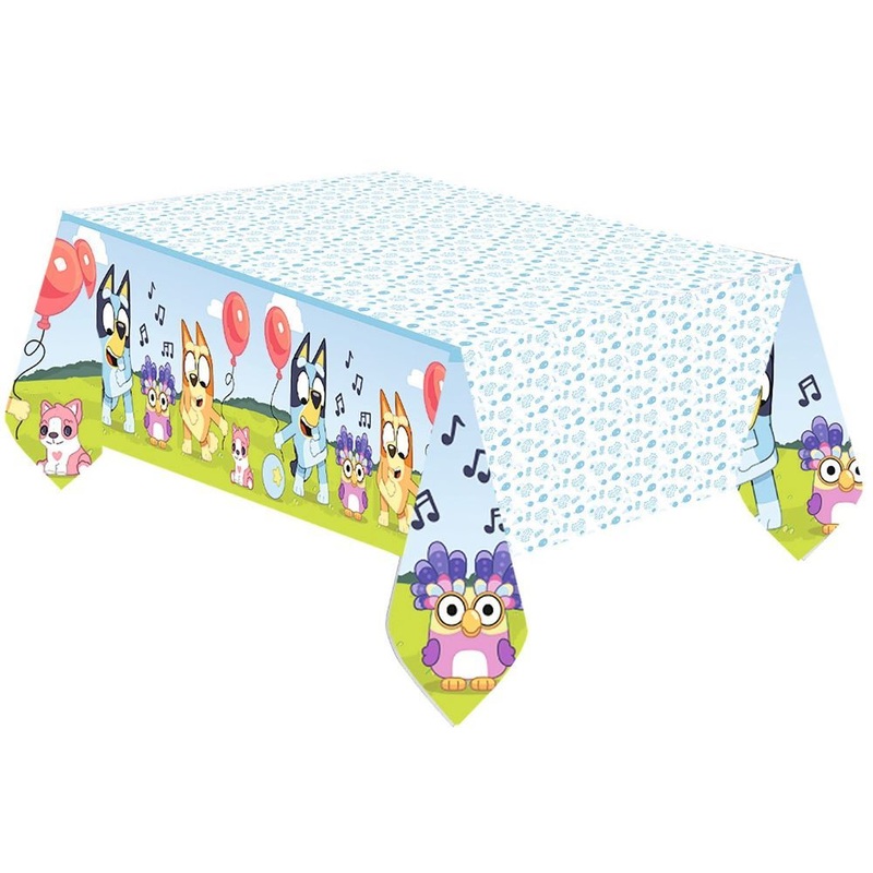 1 Bluey paper tablecloth 1.2 x 1.8m