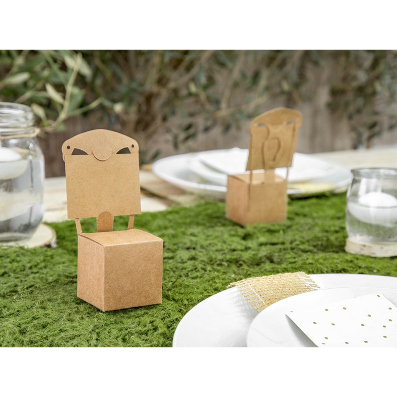 10 chair place cards 5 x 5 x 13.5cm