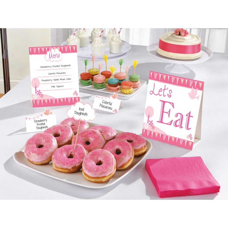 12-piece buffet set communion pink