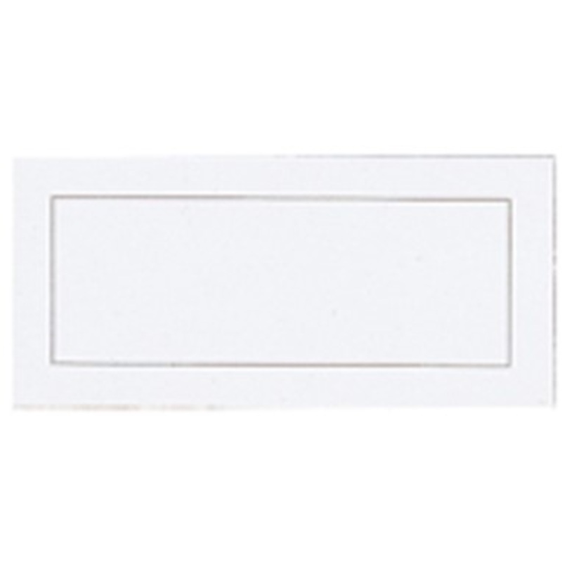 50 classic white place cards