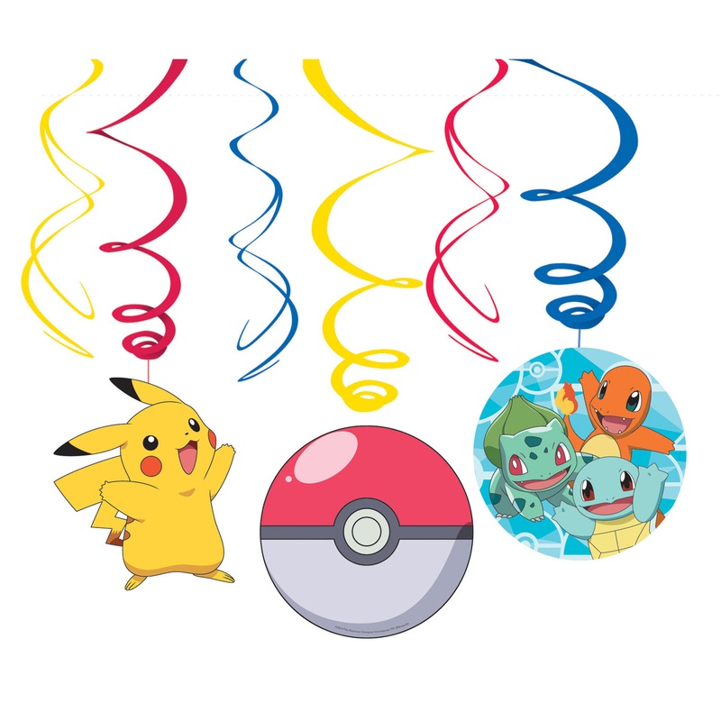6 Pokmon Master spiral hangers