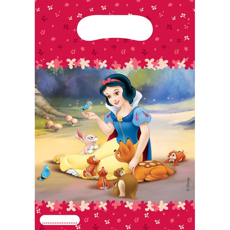 Snow white children's birthday gift bag