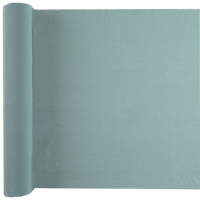Table runner Crepe Eucalyptus 35cm x 3m