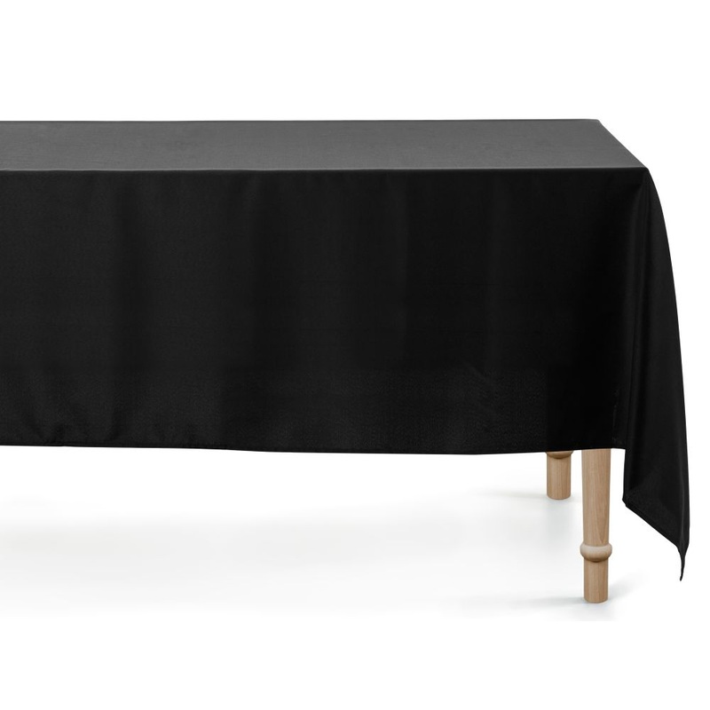 Tablecloth Classic black 180x300cm