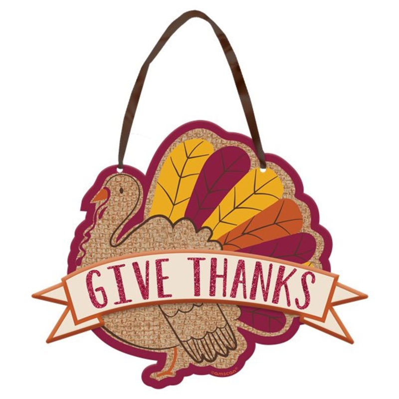 Thanksgiving turkey sign