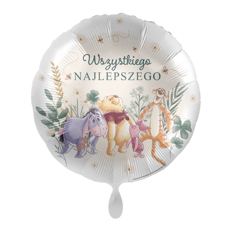 Winnie the Pooh and Friends Birthday Balloon -POL