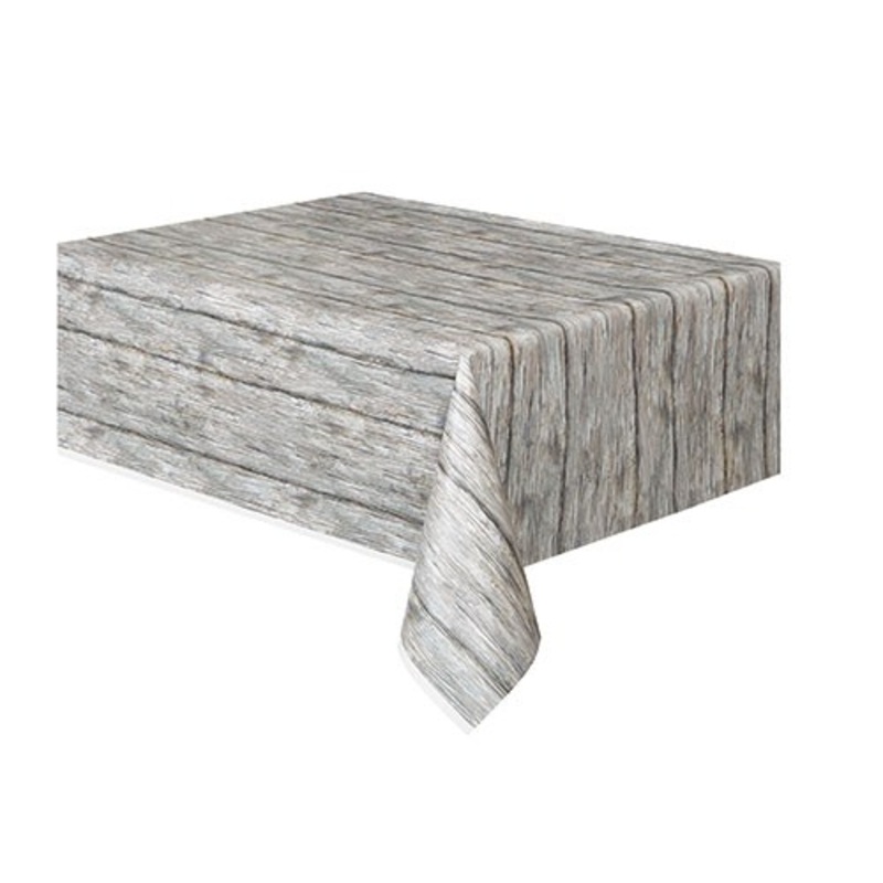 Wooden Times tablecloth wood look 137 x 274cm