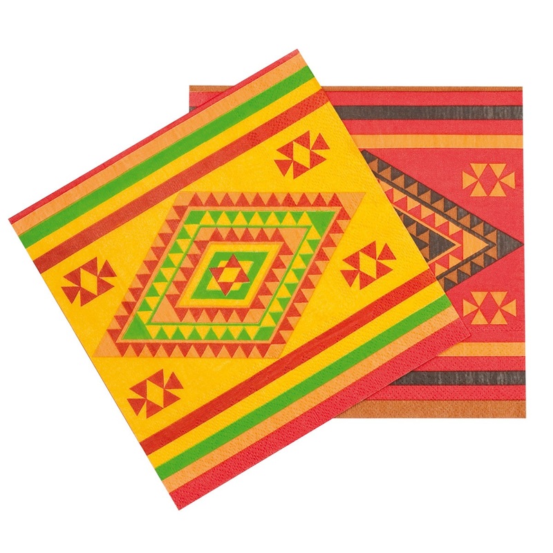 12 napkins Mexico 33 x 33cm