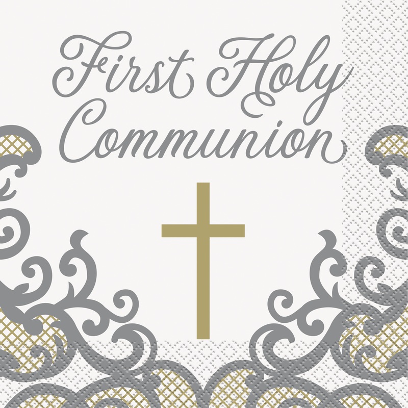16 Holy Communion napkins 33cm