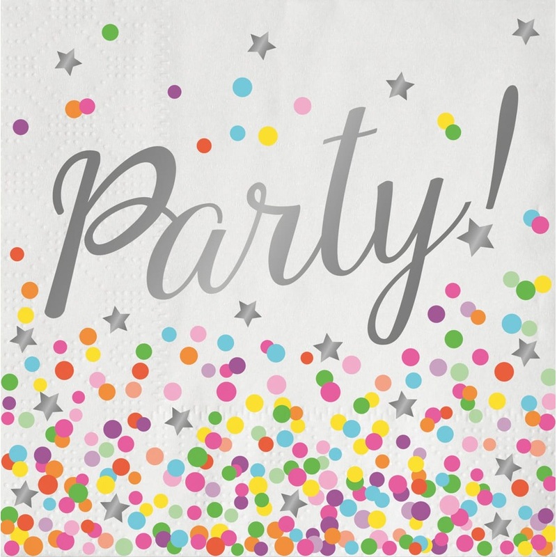 16 party knaller napkins 33cm