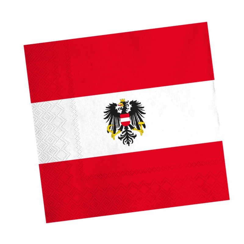 20 Austria napkins 33cm