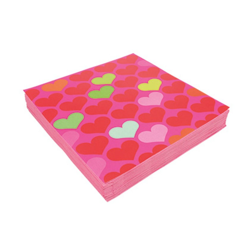 20 love dream napkins 33cm