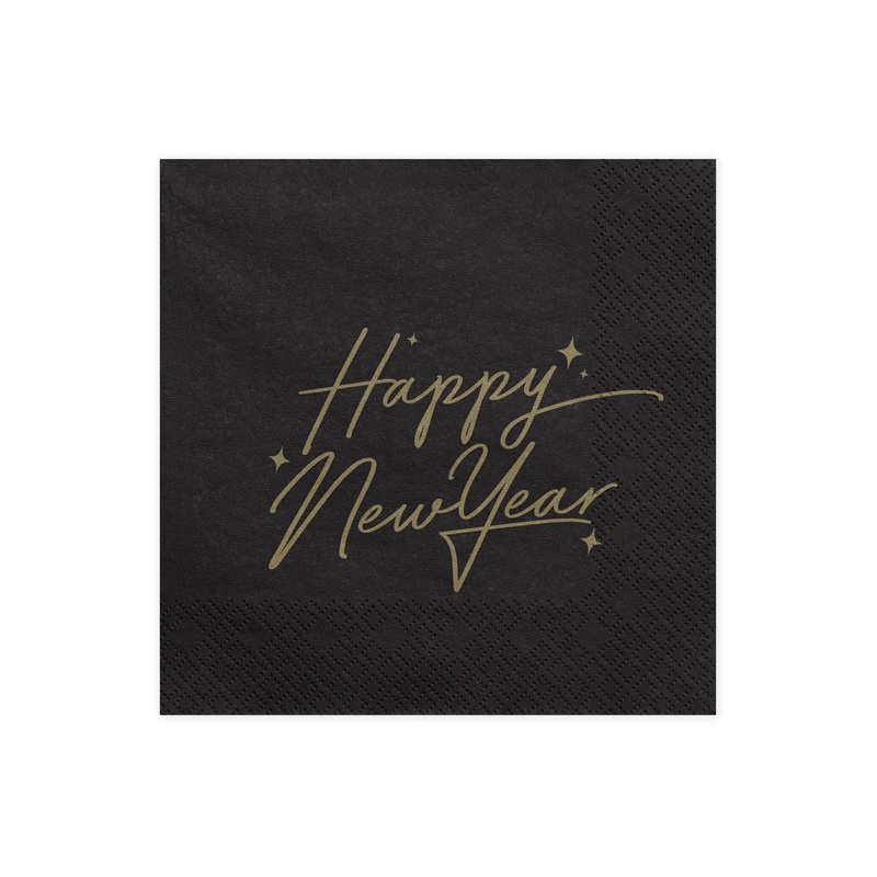 20 napkins Royal New Year 33cm