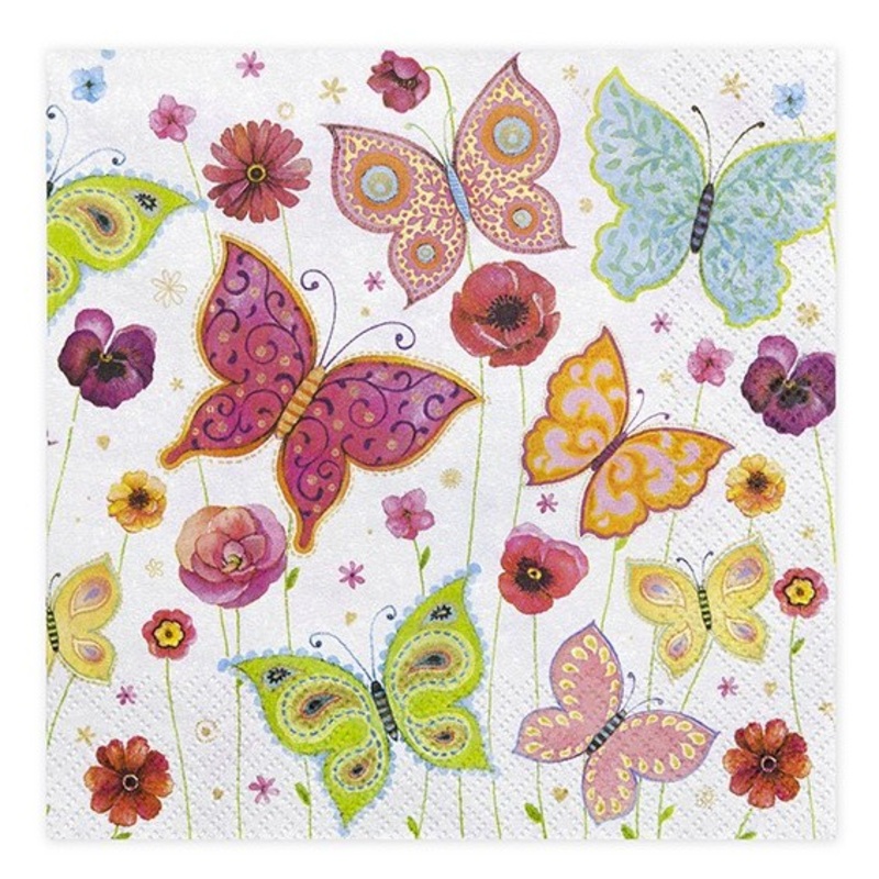20 napkins spring awakening 33 x 33 cm