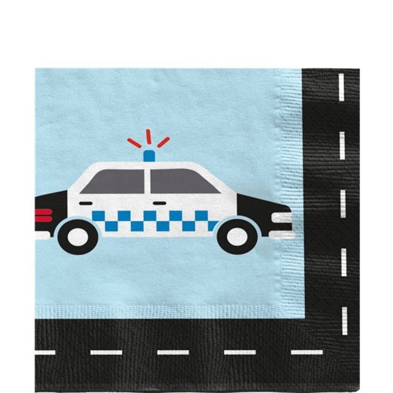 20 On the Road paper napkins 33cm
