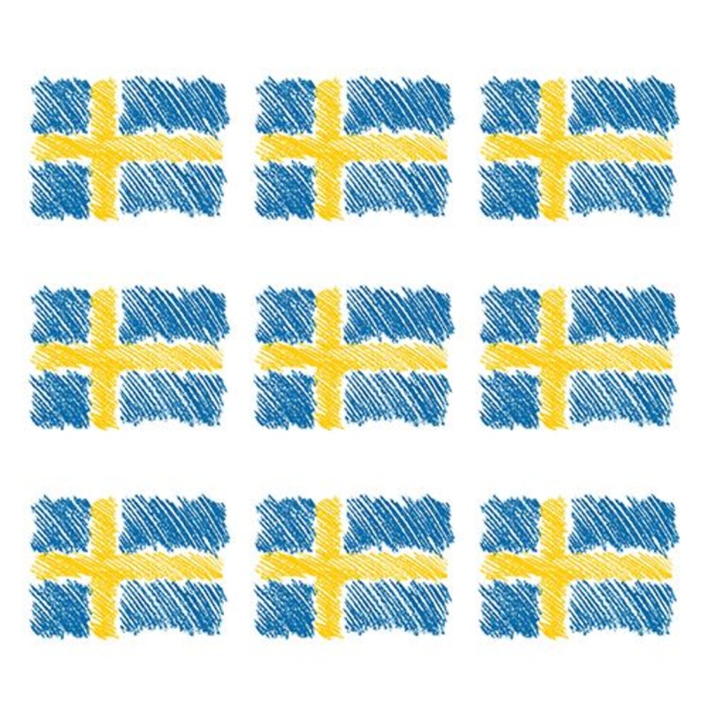 20 Sweden napkins Gothenburg 33cm