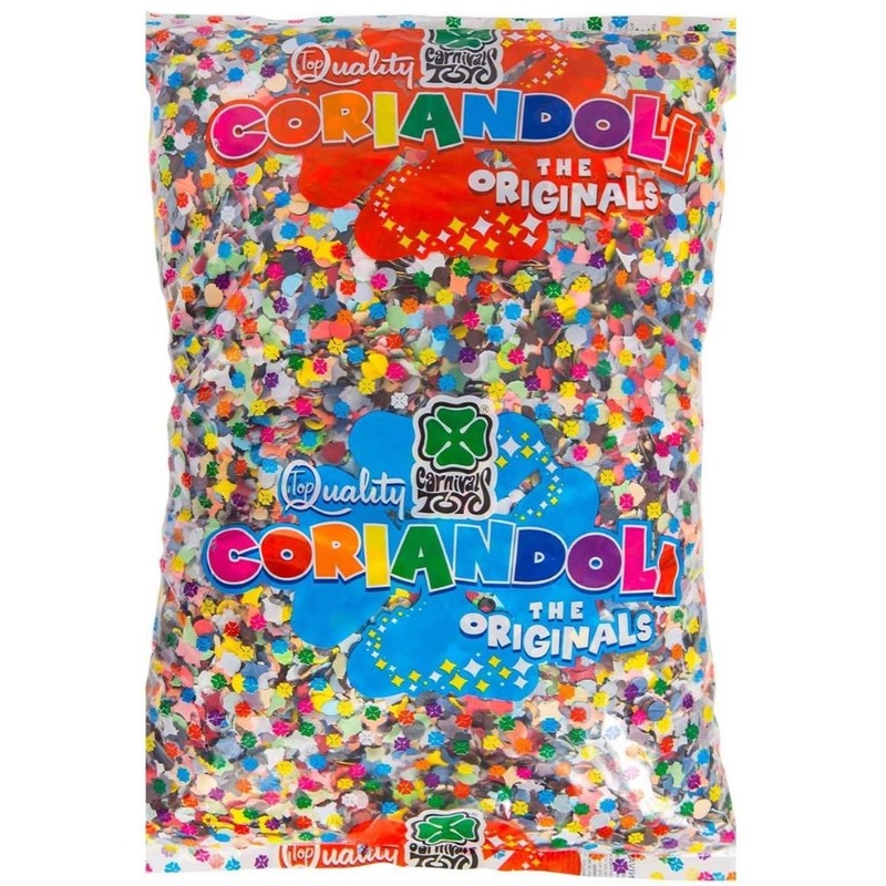Colourful Throwing Confetti Bag 1kg