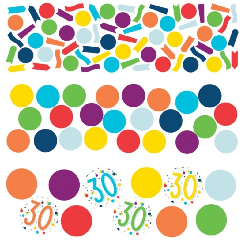 Confetti party 30th birthday confetti 34g