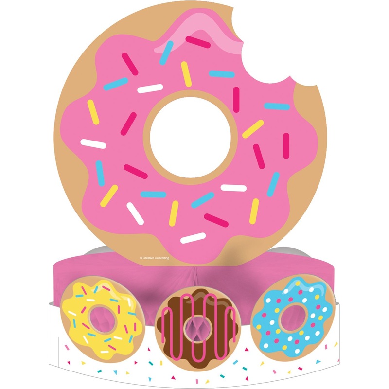 Donut candy shop display 23 x 30.5cm