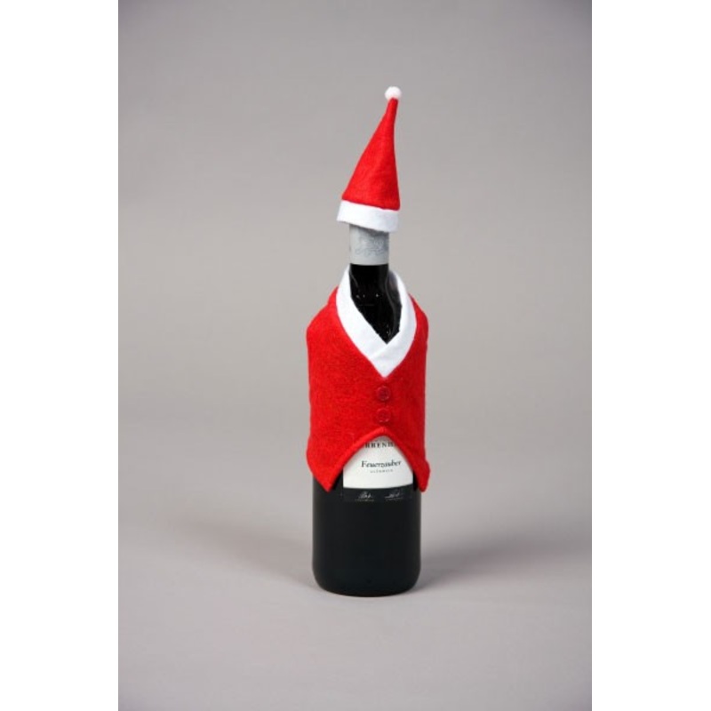 Santa Claus bottle costume
