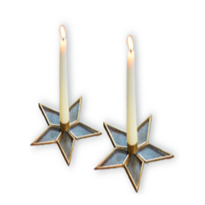 2 candle holders - Sensual Christmas splendor