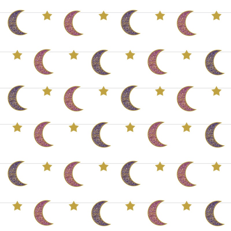 6 New Moon garlands