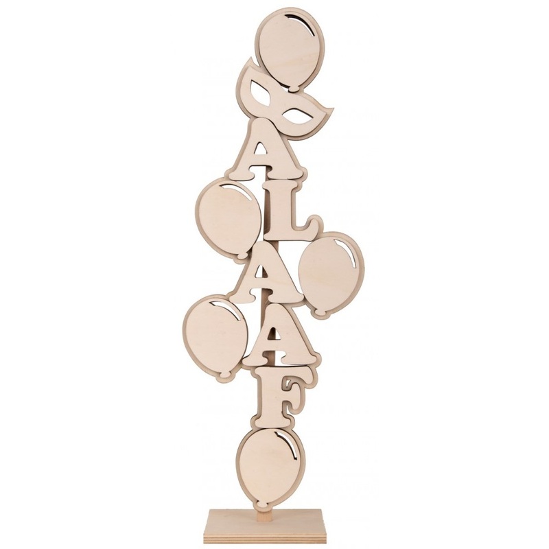 Alaaf wooden stand 50cm