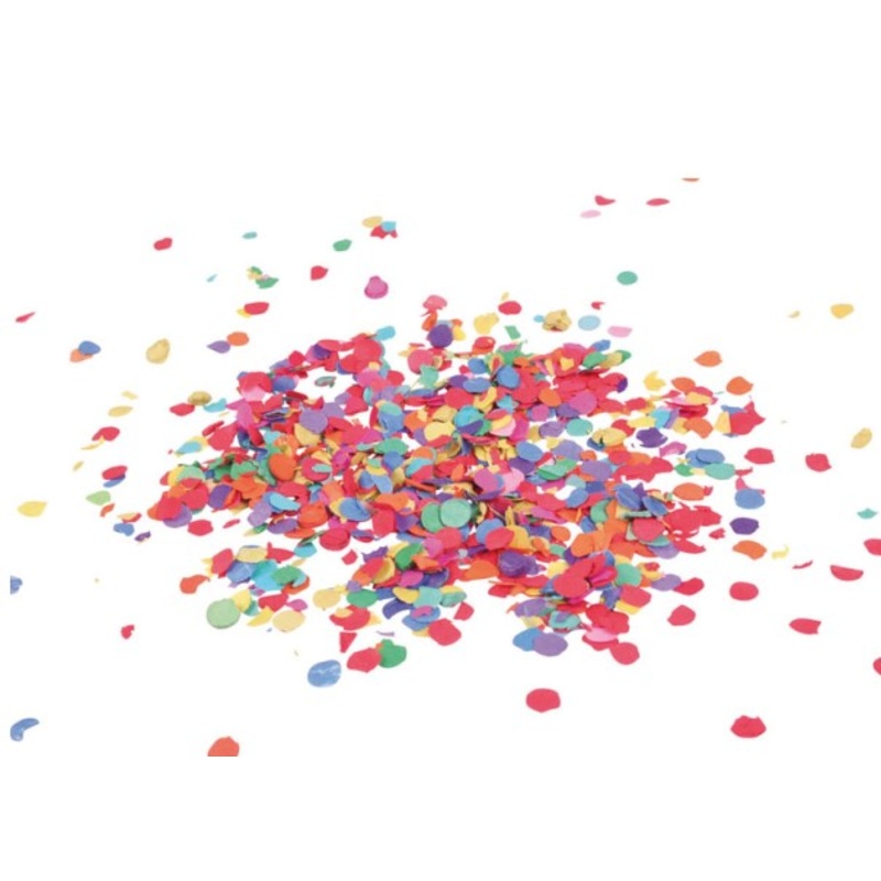 Colorful confetti fun 500g