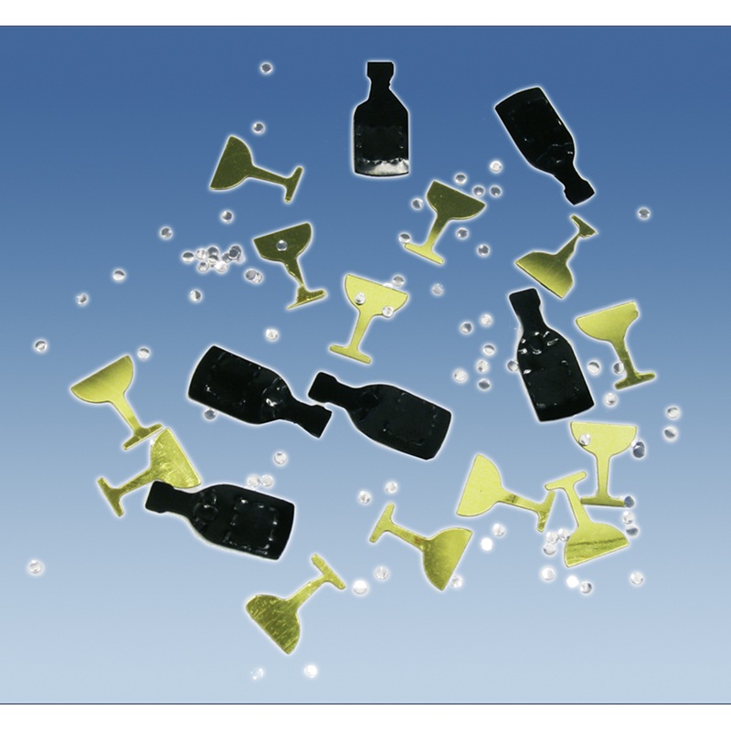 Drink champagne sprinkle decoration 15g
