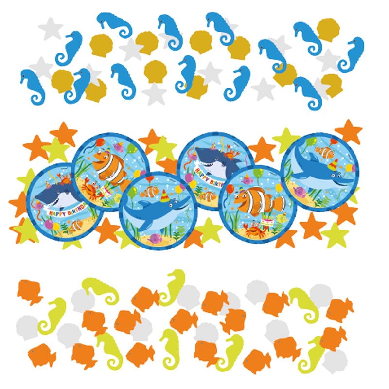 Funny sea party sprinkle decoration 34g