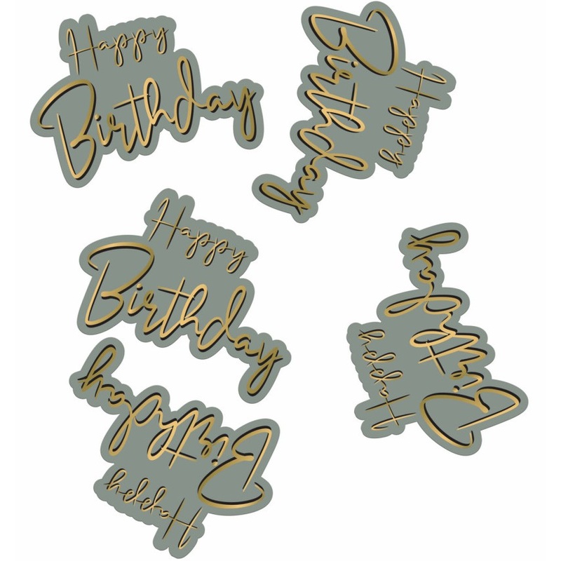 Golden Dawn confetti 45 pieces