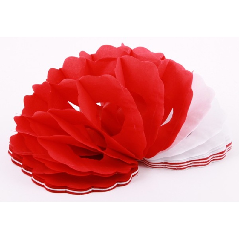 Klle garland red-white 10m