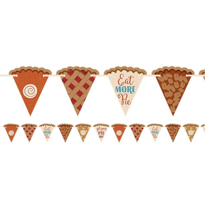 Piece of cake garland for Thanksgiving