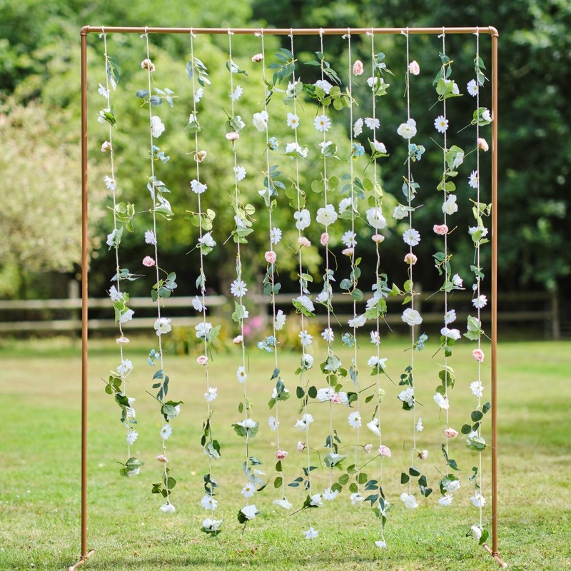 12 artificial flower garlands 1.8m