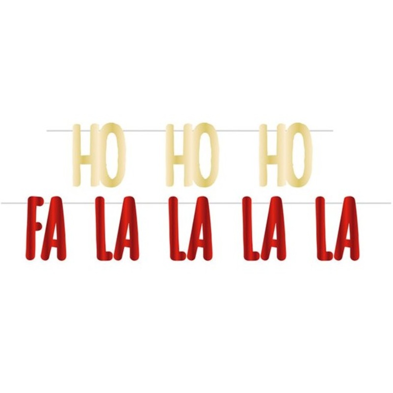 2 Christmas Song garlands 2m