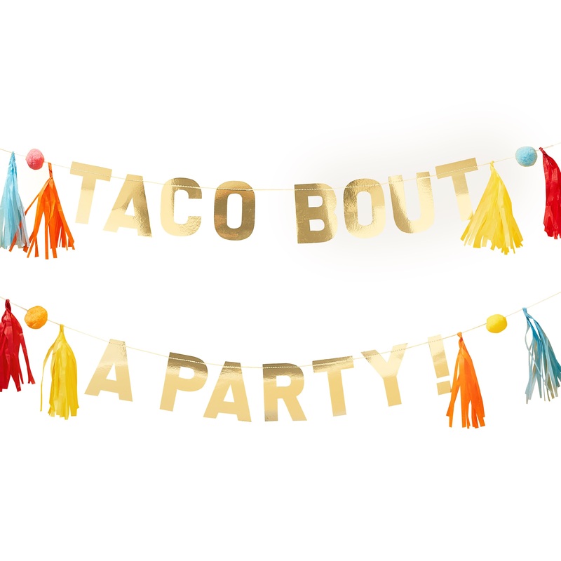 2 Mexican Flair Taco Bout garlands 1.5m