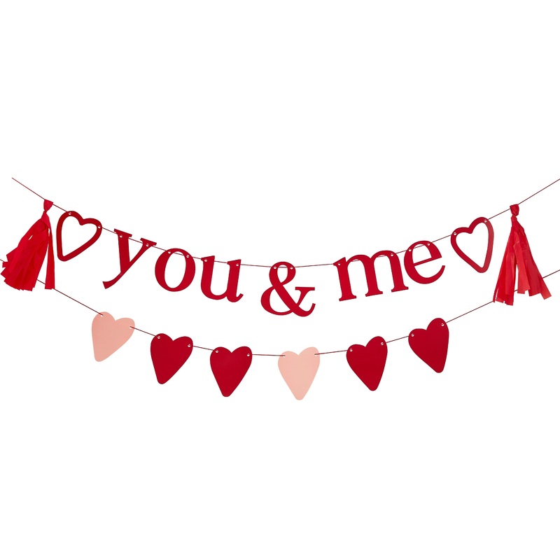 Always you and me garland