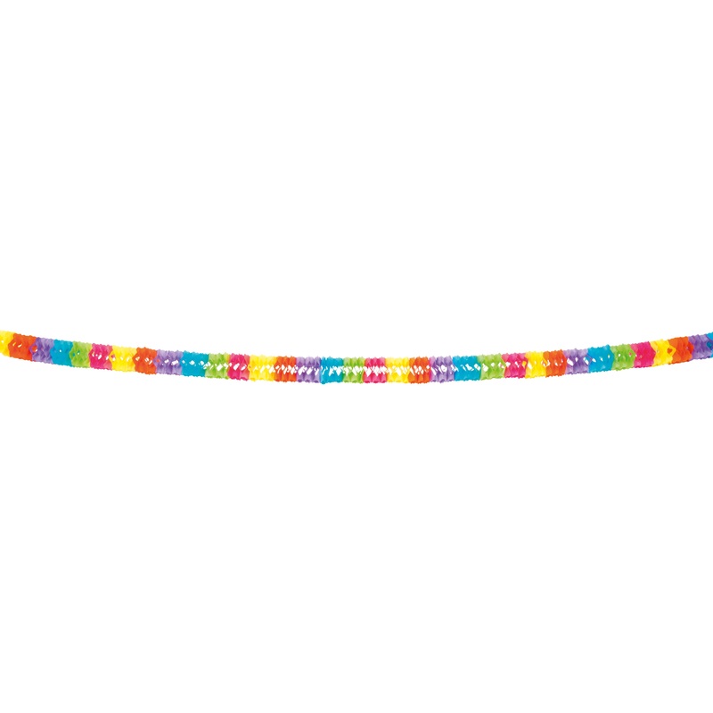 Colorful party garland 600cm