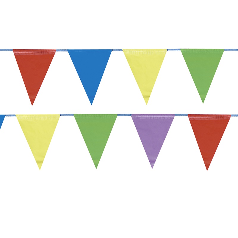 Colorful pennant chain Hot Summer 4m