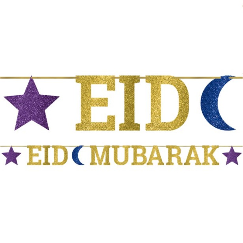 Eid Mubarak garland 3.65m