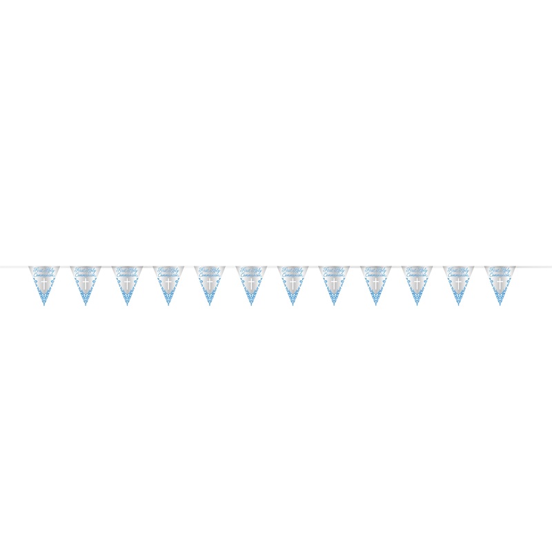 Festive Blue Communion Bunting