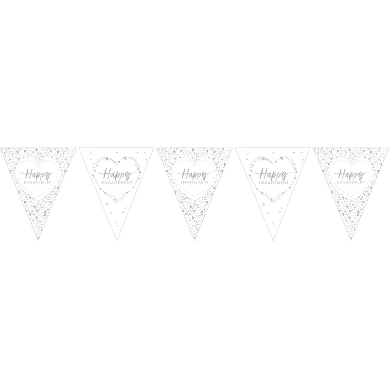 Happy Engagement pennant chain 3.7m