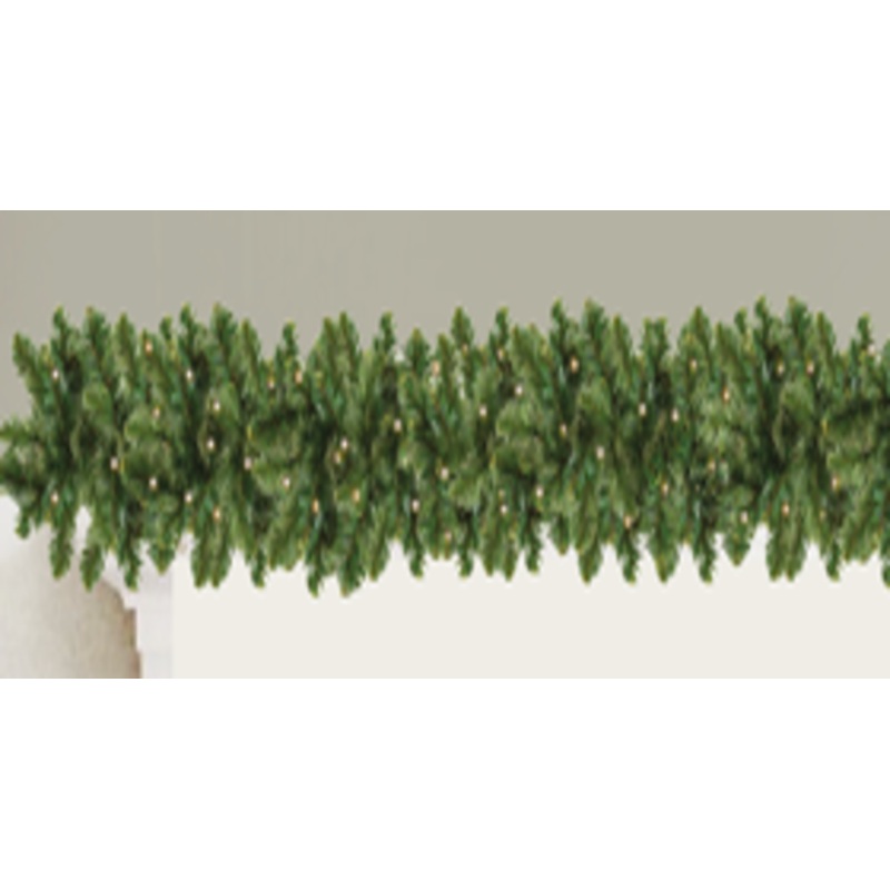 LED illuminated Christmas tree garland