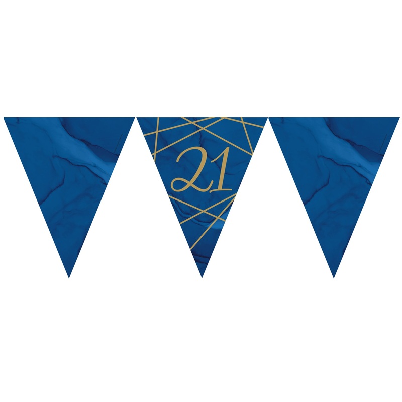 Luxurious 21st Birthday pennant chain 3.7m